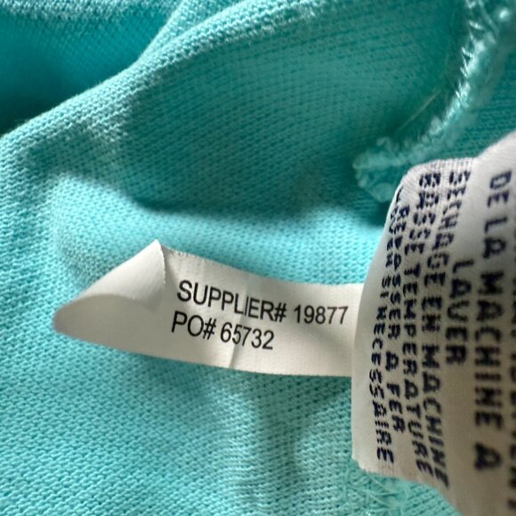 Polo Ralph Lauren Country Riders & Jockey Club Big Pony Polo Shirt Aqua Sz XXL - Picture 8 of 9